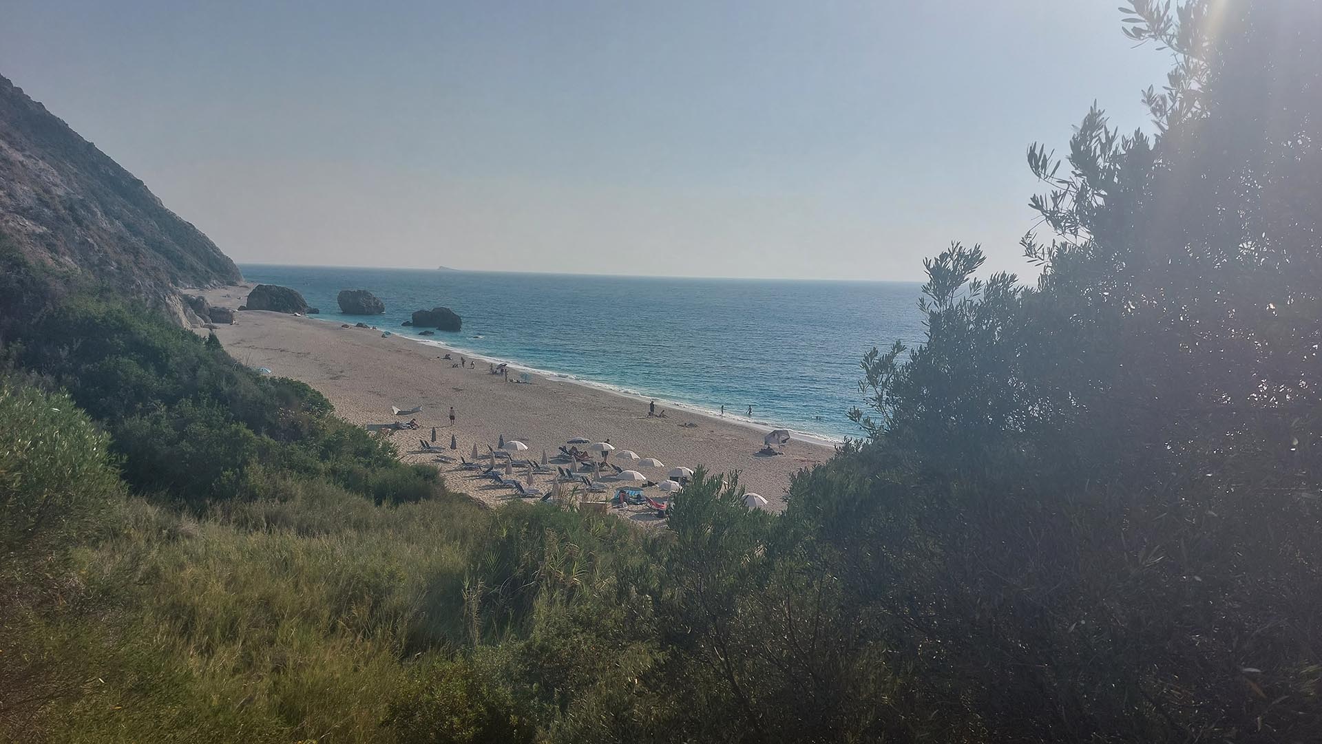 Lefkada Beaches Megali Petra